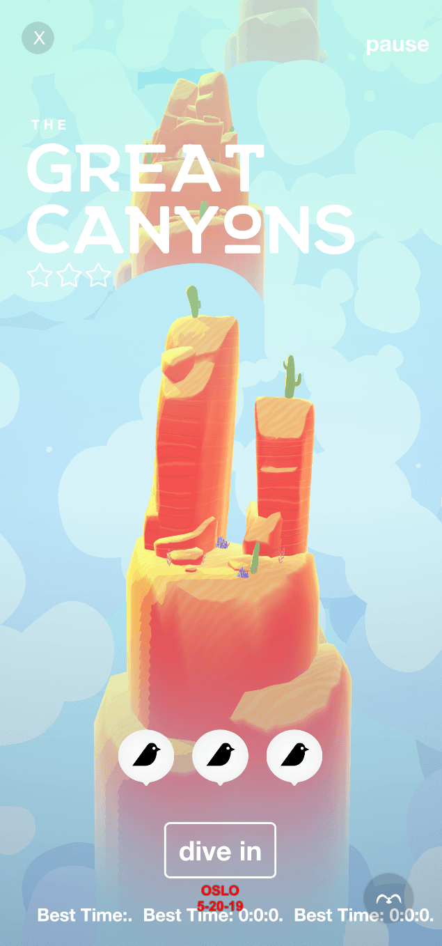 Second level detail view as implemented in game