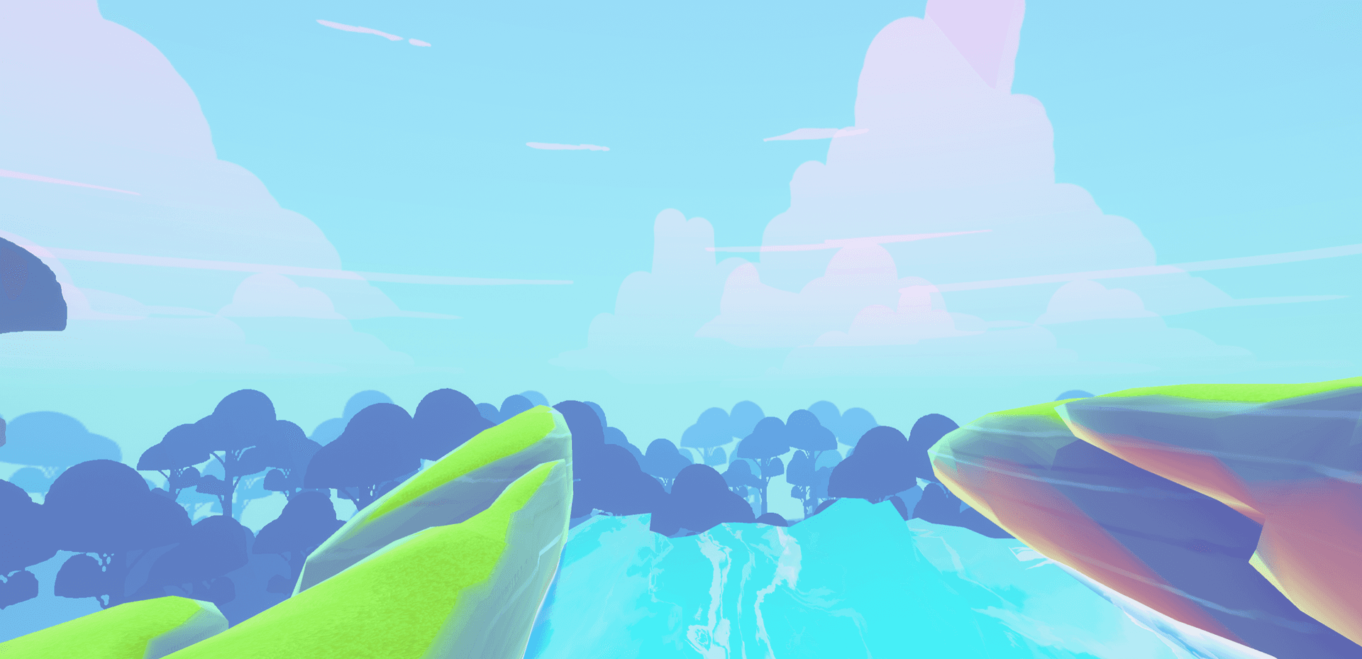 Forest biome environment, view two