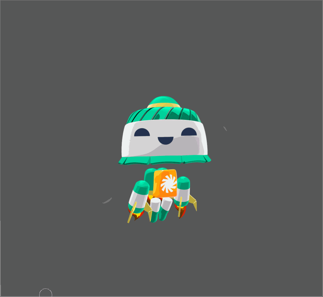 Nitro engine poof puff animation