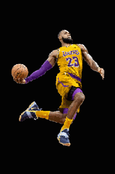 WIP perspective animation of a player dribbling